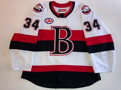 AHL - Used CCM Practice Jersey - Providence Bruins (White)